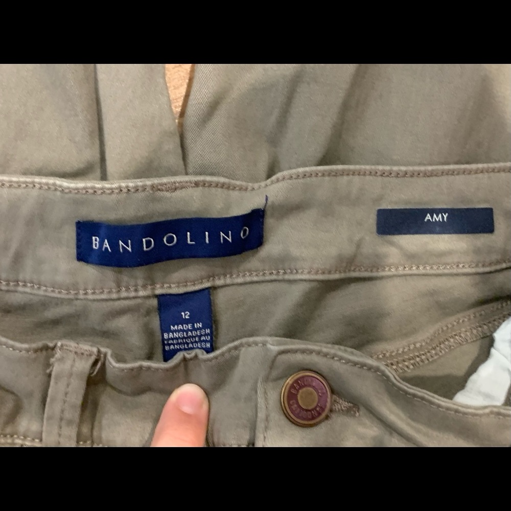 Bandolino Denim Pants-Grayish Color